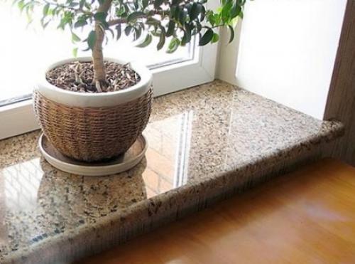 Установка подоконника на кронштейны. Выбор материала для подоконника