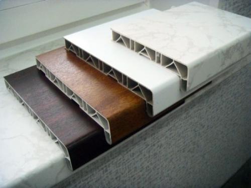 Установка подоконника на кронштейны. Выбор материала для подоконника