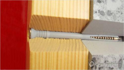 Как дюбель вставить в стену. Как вбить дюбель 02