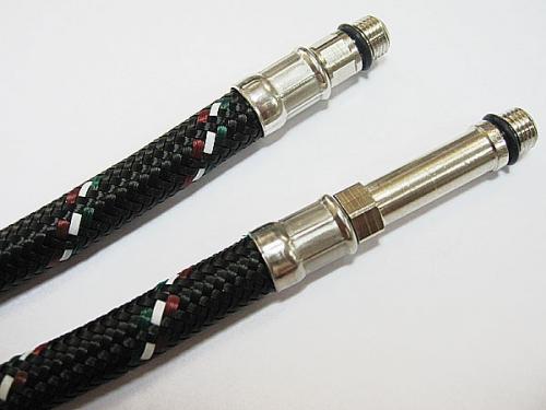 Гибкая подводка для горячей воды. Основные типы шлангов для гибкой подводки