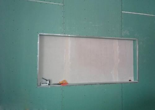 Ниша возле ванной. Самостоятельное создание ниши в ванную комнату