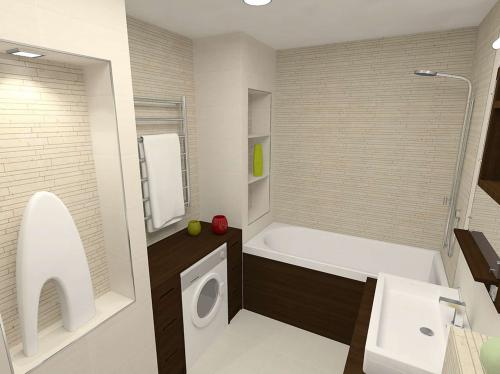 Ниша возле ванной. Самостоятельное создание ниши в ванную комнату