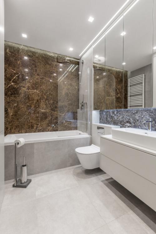 Размещение душа в ванной. Ванная комната в многоквартирном доме