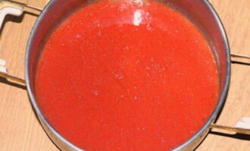 Какие рецепты можно приготовить с помощью сока из томатов, полученного с помощью соковыжималки для томатов на мясорубку насадке. Томатный сок на зиму