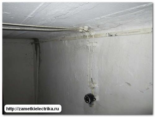 Замена проводки в квартире своими руками. Укладка открытой проводки 06