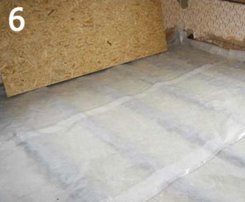 Расстояние между досками чернового пола. Устройство чернового пола в деревянном доме