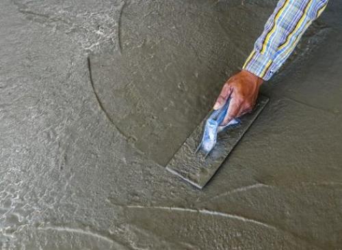 Железнение цементных покрытий своими руками. Железнение бетонного пола своими руками: два способа