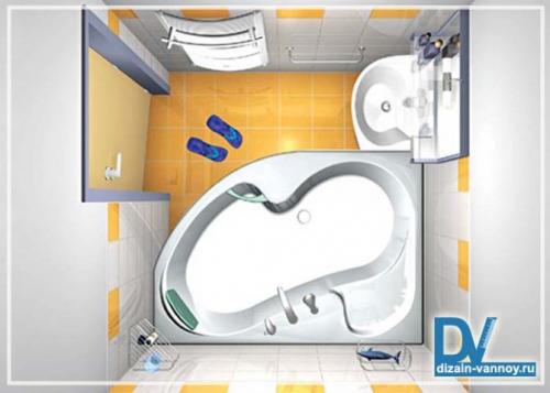 Размеры ванных комнат в частном доме. Габариты санузлов