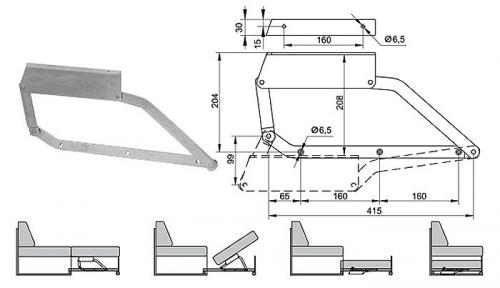 Широкое кресло без подлокотников. Популярные модели