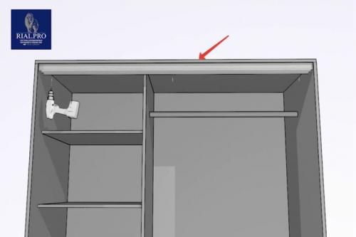 Направляющие для шкафа купе размеры и нюансы при установке. Компоненты раздвижной системы и требования к направляющим для дверей-купе 02