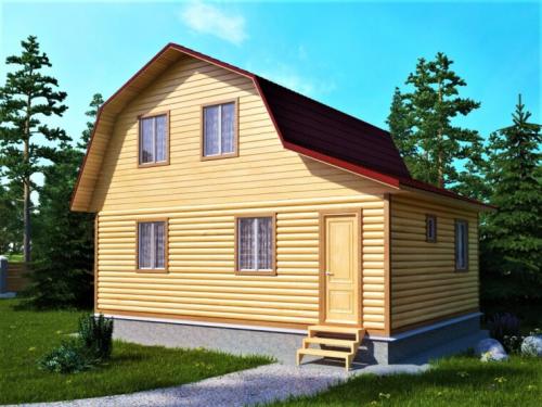 Проекты домов 6х6 два этажа с террасой. Планировка дома 6 на 6: ТОП-100 фото современных дизайн-проектов с полным описанием