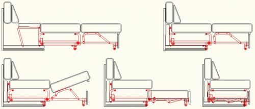 Широкое кресло без подлокотников. Популярные модели