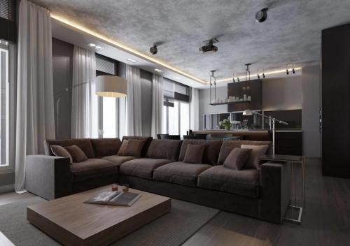 Размеры угловых диванов. Преимущества и недостатки 11