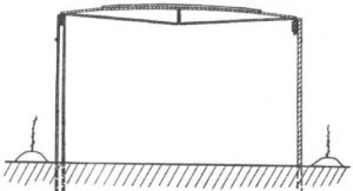 Опора для малины из пластиковых труб. Виды шпалер для малины