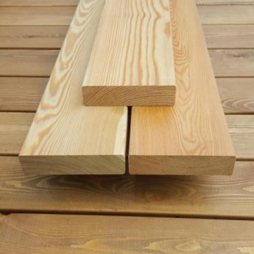 Доска пола из лиственницы сращенная. Процесс монтажа доски пола 02