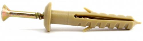 Как вкручивать дюбель в стену. Часть 1 из 2: Выбор стенных дюбелей 04 Как вкручивать дюбель в стену. Часть 1 из 2: Выбор стенных дюбелей 04