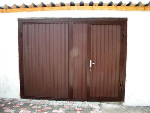 Ворота гаражные распашные. Изготовление и установка ворот для гаража своими руками