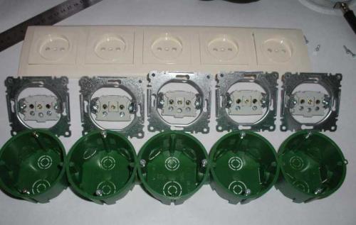 Стандартный диаметр подрозетника. Разбираемся с видами и типами