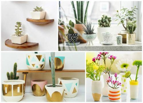 Необычные цветочные горшки. Цветочные горшки – самые оригинальные варианты декора и оформления своими руками