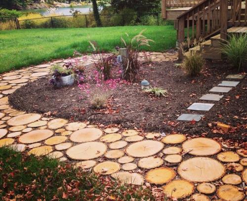 Из чего сделать дорожки на даче дешево и красиво. Дизайнерские решения