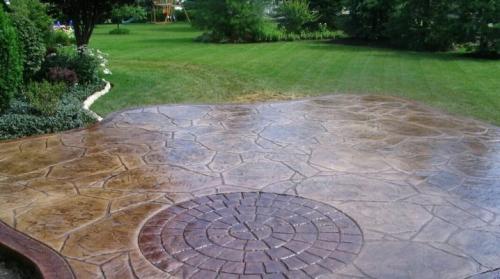 Печать бетона. Все о печатном бетоне