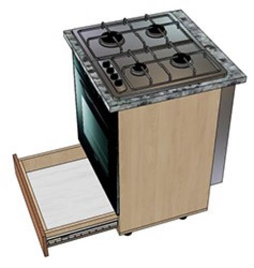 Как правильно измерить место для установки встроенного духового шкафа. Расчет короба под духовой шкаф и варочную поверхность