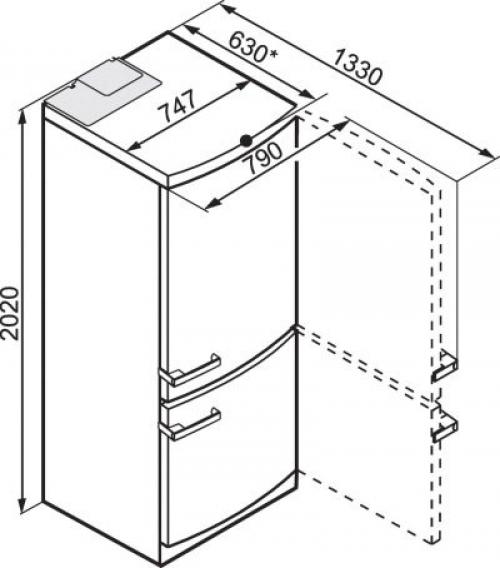 Габаритные размеры холодильника. Стандартные размеры холодильника: габариты нормальные и оригинальные