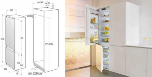 Габаритные размеры холодильника. Стандартные размеры холодильника: габариты нормальные и оригинальные 09 Габаритные размеры холодильника. Стандартные размеры холодильника: габариты нормальные и оригинальные 09