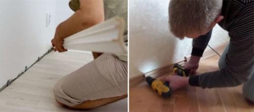 Демонтаж старых полов и укладка ламината. Полный демонтаж старого ламината