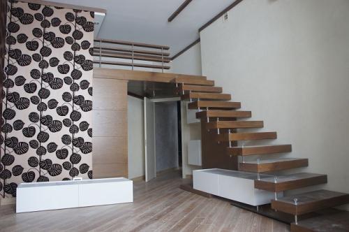 Лестница на второй этаж в частном доме. Обзор лестниц на второй этаж для частного дома