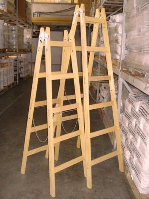 Деревянная лестница стремянка своими руками. Работы по изготовлению деревянной лестницы