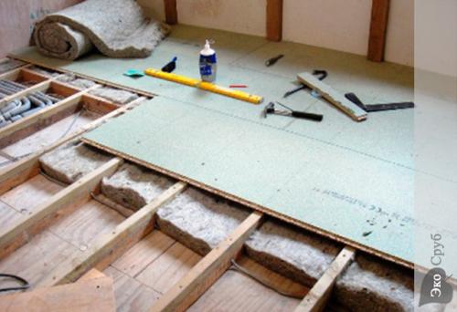 Как правильно устроить пол в деревянном доме 02