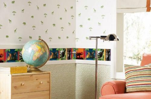 Бордюры бумажные для обоев. Советы по поклейке