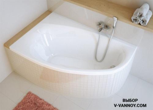 Размеры угловых ванн. Каких размеров бывают угловые ванны? 20 популярных моделей
