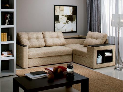 Размеры угловых диванов для маленькой гостиной. Параметры компактных и малогабаритных угловых диванов