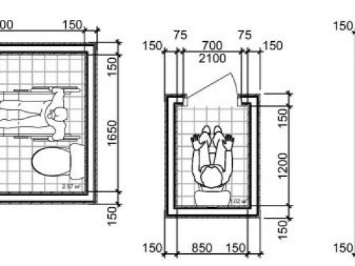 Размер туалета в квартире. Как выбрать размер 04 Размер туалета в квартире. Как выбрать размер 04