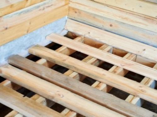Толщина доски для пола и расстояние между лагами. Расстояние между лагами пола 02