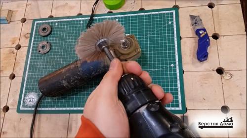 Чертеж гриндера с размерами для болгарки. Введение