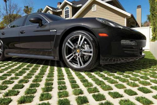 Георешетка для парковки автомобиля. Что представляет собой георешетка для парковки