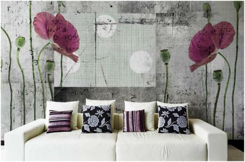 Что наклеить на стены вместо обоев. Чем можно заменить обои на стенах, чтобы квартира выглядела стильно?