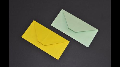 Как сделать простой конверт. Как сделать конверт