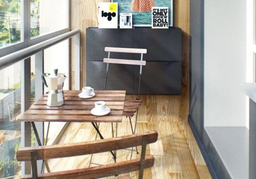 Мебель для маленького балкона. 12 идей для дизайна маленького балкона