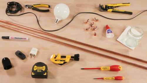 Основание для настольной лампы своими руками. 7 идей настольных лампа из подручных средств