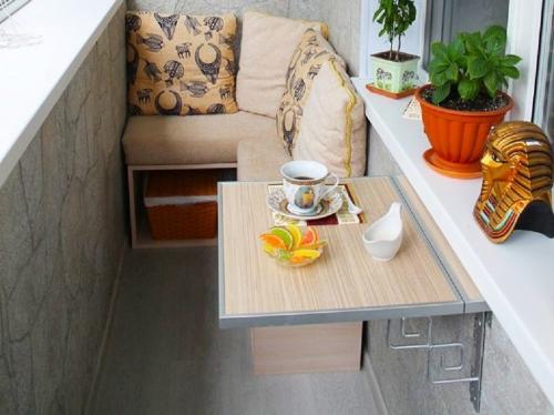 Мебель для маленького балкона. 12 идей для дизайна маленького балкона