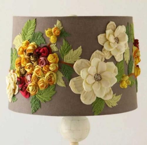 Как декорировать настольную лампу. Абажур своими руками: инструкции, мастер-класс по созданию оригинальных светильников. ТОП 120 фото идей в интерьере