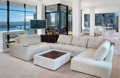 Габариты углового дивана. Формы и размеры