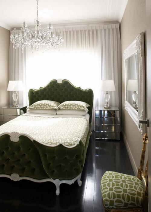 Размеры тумбочек в спальне у кровати.  По размеру