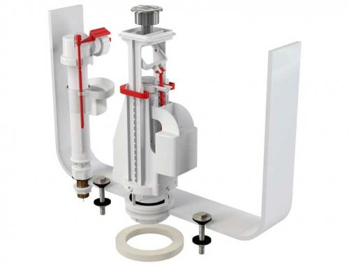 Арматура для бачка унитаза с нижней подводкой, какая лучше. Верхняя и нижняя запорная арматура для унитаза