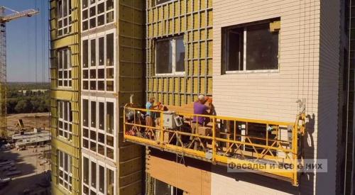 Вентилируемый фасад технология монтажа описание. Монтаж фасадов