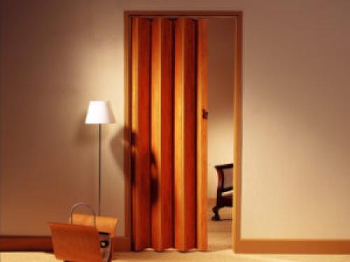 Раздвижная дверь гармошка. Размеры двери-гармошки